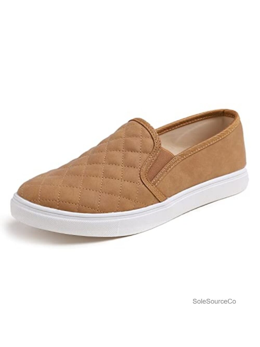 Women's Casual Slip On Quilted Loafer Flats Comfort Sneaker